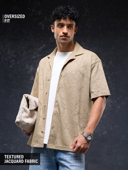 The Souled Store - Oversized Shirt: Desert Storm Men Oversized Shirts