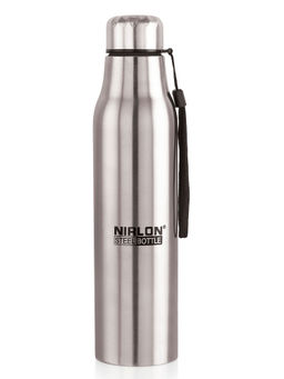 Nirlon - Neo Single Wall Stainless Steel Water Bottle 650Ml-Silver