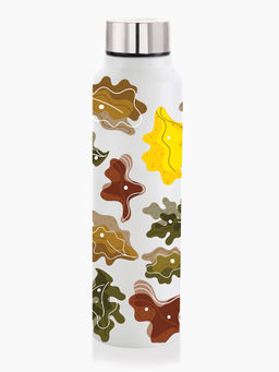 Nirlon - Maple Uv Printing Stainless Steel Bottle, Single,1000Ml Capacity