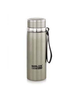 Nirlon - Vacuum Insulated Stainless Steel Double Wall Flask, Hot & Cold, 800Ml
