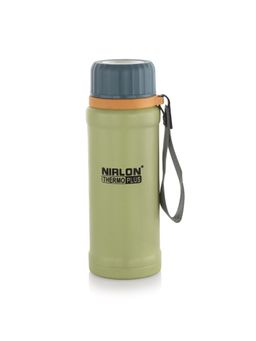 Nirlon - Vacuum Insulated Stainless Steel Double Wall Flask, 800Ml, Dark Green