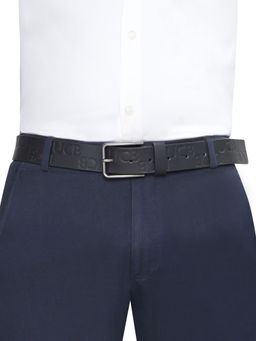 United Colors of Benetton - Batllo Men Leather Non Reversible Belt - Black, S 80 cm