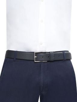 United Colors of Benetton - Casciano Men Leather Non Reversible Belt - Black, S 80 cm