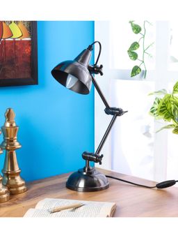 De Maison Decor - Shiny Black Poulsen Pharmacy Triple Adjustable Study Lamp By Decor De Maison