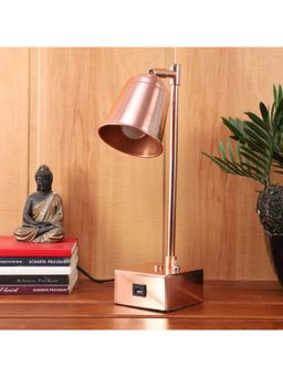 De Maison Decor - Matt Gold Steel Adjustable Cherosi Usb Gold Lamp