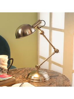 De Maison Decor - "Fergal Poulsen" Triple Adjustable Lamp In Matt Pewter Silver Finish