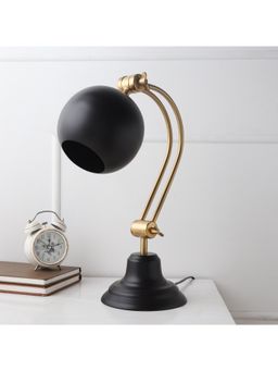 De Maison Decor - The "Globe Poulsen " Double Adjustable Lamp By Decor De Maison In Gold Black Finish