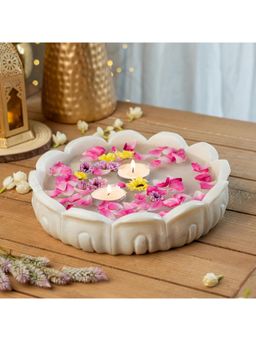 Ritualistic - Padma Marble Urli Bowl