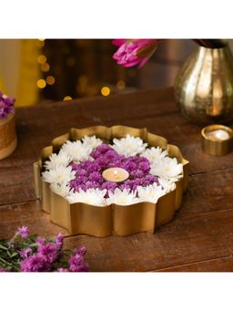 Ritualistic - Sitara Brass Urli Bowl