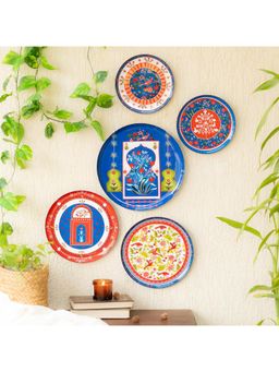 Ritualistic - Indigo Jaipur Wall Plates For Home Decoration