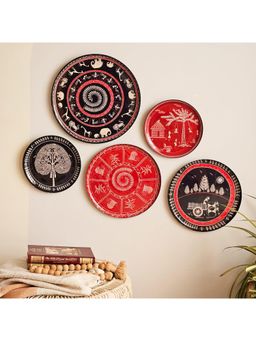 Ritualistic - Warli Wall Plates For Home Decoration