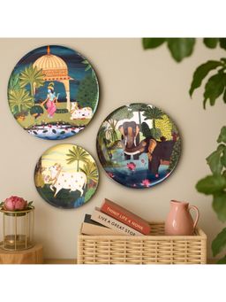 Ritualistic - Dwarika Pichwai Wall Sculpture For Home Decoration