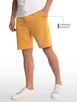 Rare Rabbit - Abbys Primary Mustard Shorts
