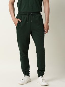 Rare Rabbit - Adda Dark Green Track Pant