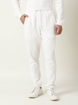 Rare Rabbit - Adda Primary Off White Track Pant