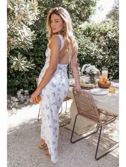 Petal & Pup - Sakara Maxi Dress - White Floral