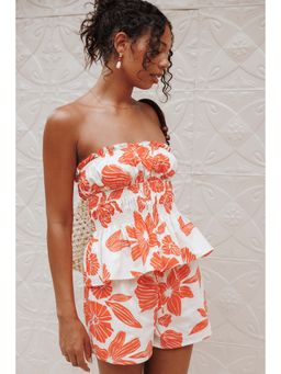 Petal & Pup - Luna Floral Short Set - Red