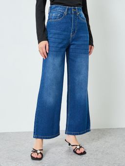 Styli - Blue Casual Plain Jeans