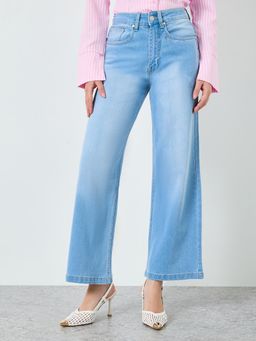 Styli - Blue Casual Plain Jeans