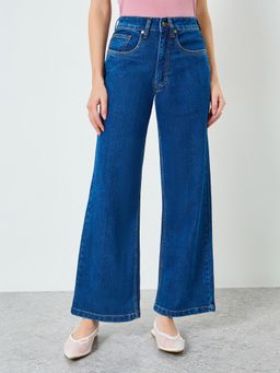 Styli - Blue Casual Plain Jeans