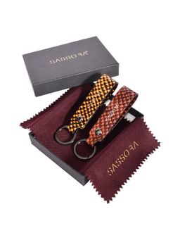 Sassora - Premium Leather Keychains - Multi-Color