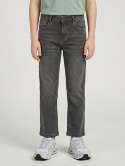 Monte Carlo - Boys Straight Light Wash Denim Jeans