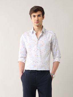 Arrow Newyork - Men's Printed Manhattan Slim Fit Shirt