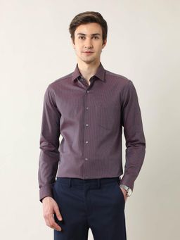 Arrow - Men's Manhattan Slim Fit Pure Cotton Ceremonial Shirt
