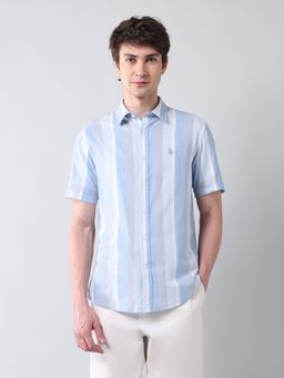 U.S. POLO ASSN. - Men's Vertical Striped Tailored Fit Shirt