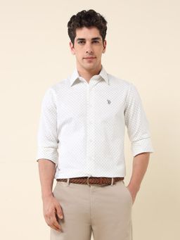 U.S. POLO ASSN. - Men's Tailored Fit Pure Cotton Shirt