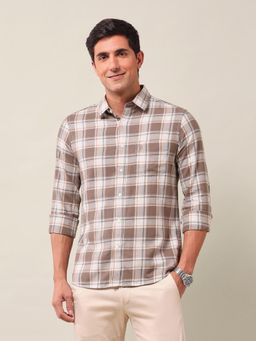 U.S. POLO ASSN. - Men's Gun Club Checked Pure Cotton Shirt