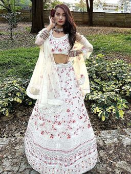 Odette - Voguish Semi Stitched Lehenga Choli (Set of 3)