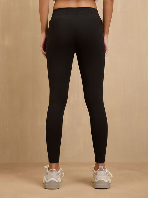 Buy NYKD By Nykaa Comfort Leggings with Pockets! NYAT401 Jet Black