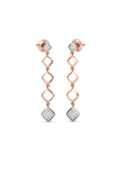 KuberBox - Koshta Drop Earrings 14K Gold