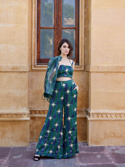 Amrood - Green Co-Ord (Set of 3)