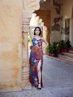 Amrood - Multi-Colour Maxi Dress