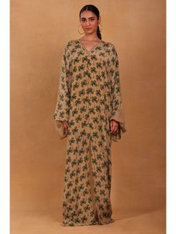 Masaba - Tan Coco Kaftan Dress (Set of 2)