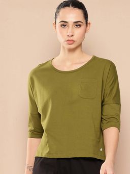 Alcis - Women Olive T-shirt