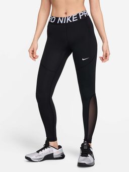 Nike - Women Black Solid Tights - AO9969-010