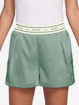 Nike - Nsw Offln Wvn Stn Women Green Solid Shorts - IH1329-006