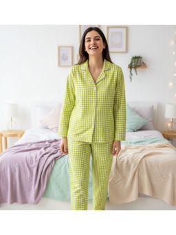 MASU - Green Paradise Pure Cotton Nightsuit Set