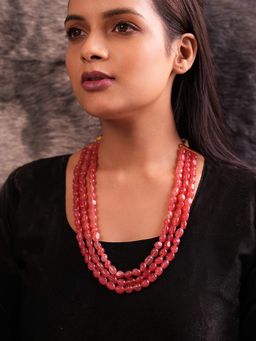 BINNI - Blush Blossom Pink Duldul Necklace