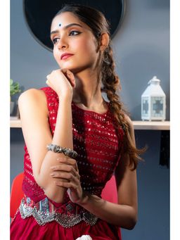 BINNI - Antique Silver Brass Kada