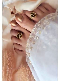 BINNI - Womens Gold German Toe Ring