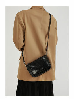 FAVORI - Black Emily - Leather Handbag