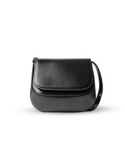 FAVORI - Black Luna - Leather Structured Bag
