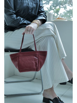 FAVORI - Tan Scatto - Leather Hand Bag