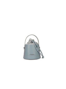 VYAKTI INDIA - Blue Tana Bana Bucket Bags