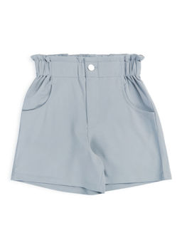 My Milestones - Grey Girls Paper Bag Pocket Shorts