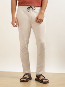 Andamen - Regular Fit Beige Men's Casual Joggers
